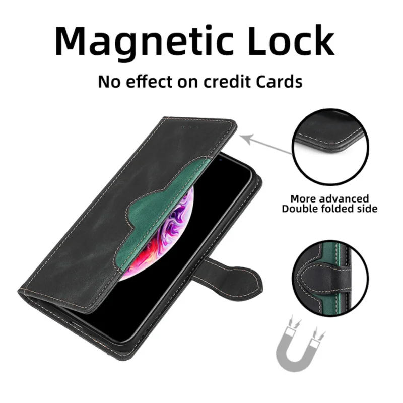 Wallet Magnetic Flip Leather Case for iPhone