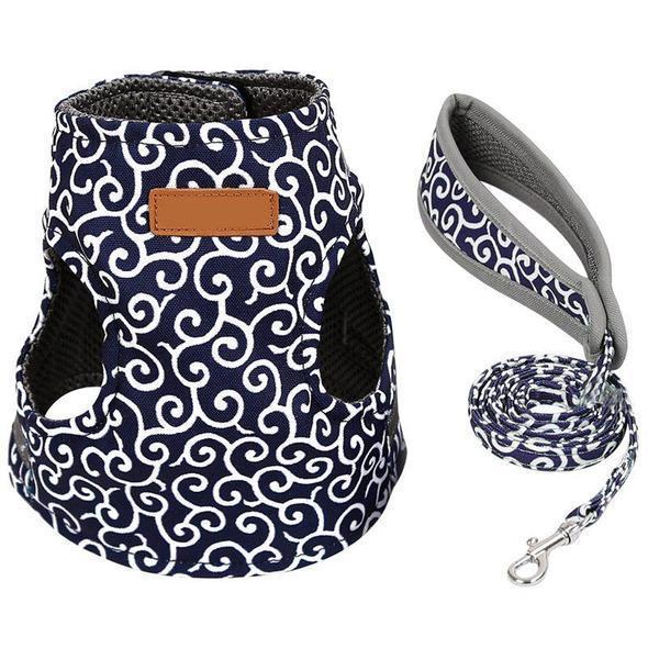 Collar jacket and leash for cat