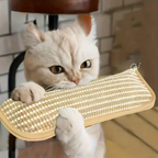 Scratching pillow for cats with catnip durable and sturdy