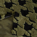 Cavalli Houndstooth Plush Sofa Cover