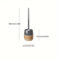 Elegant Bathroom Toilet Brush & Holder Set