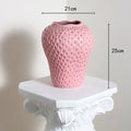 WhimsyBerry - Ceramic vase Strawberry
