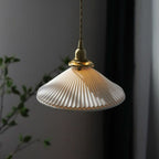 Scandinavian White Ceramic Pendant Light