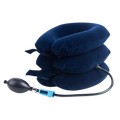 Cervical neck traction inflatable collar