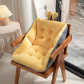 Thick Padded Chair Cushion Lumbar Support