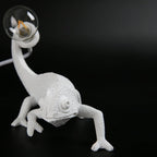 CamouGlow – Resin Table Lamp with Charming Chameleon Detail