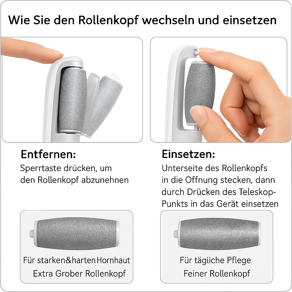 Electric Callus Remover for the Feet