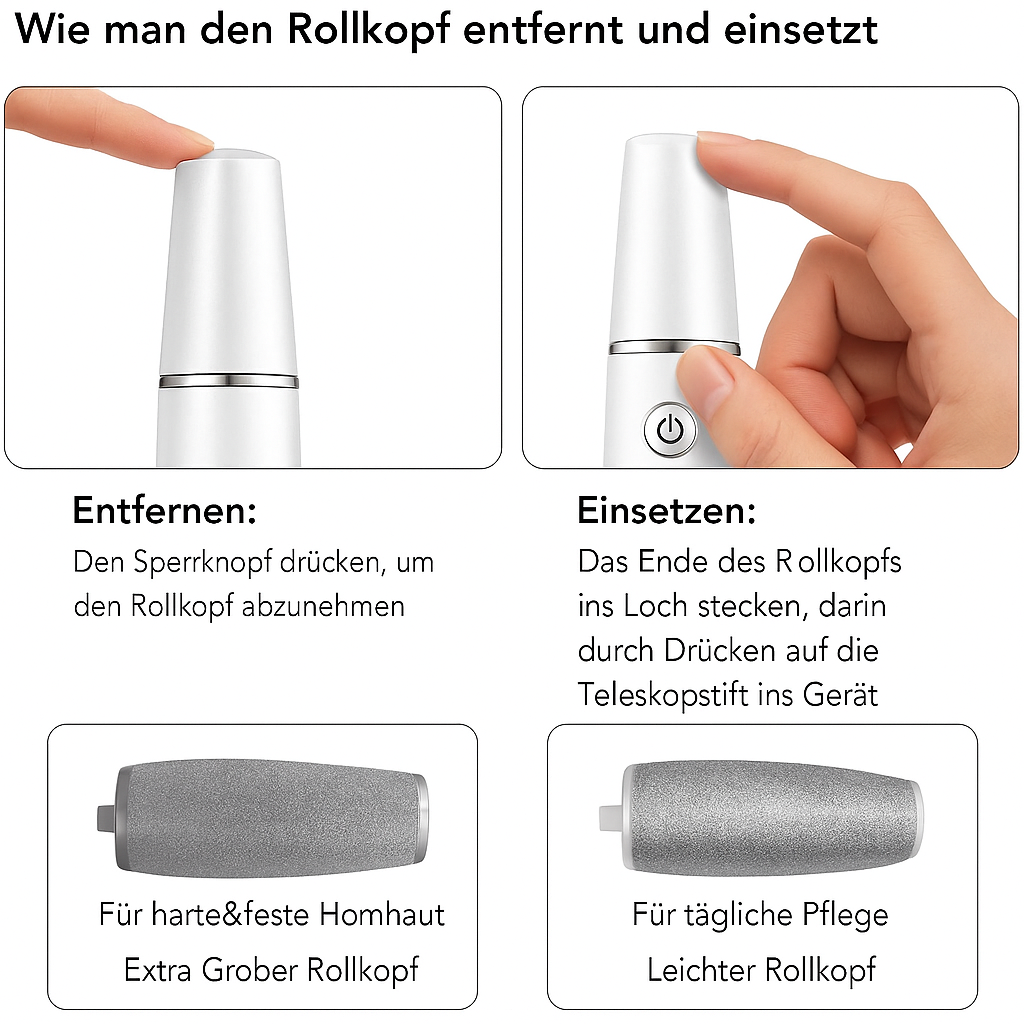 Electric Callus Remover for the Feet