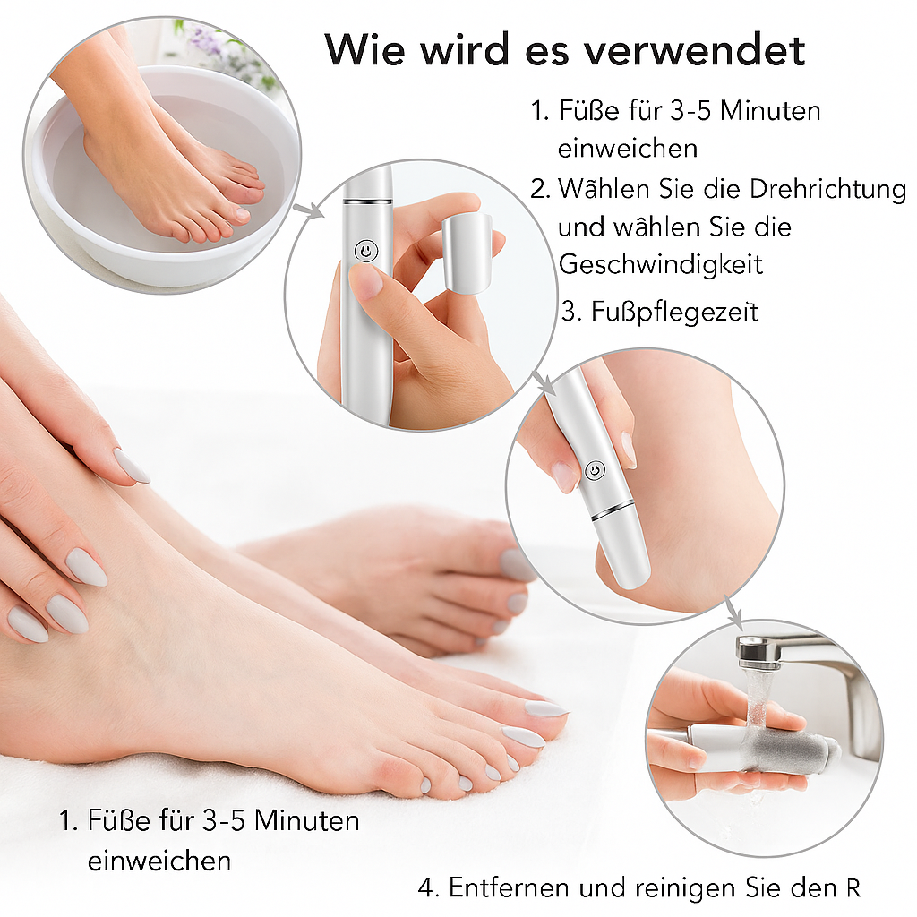 Electric Callus Remover for the Feet