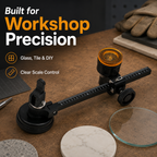Glass Circle Cutter Tool for Tiles and Ceramics with Adjustable Features