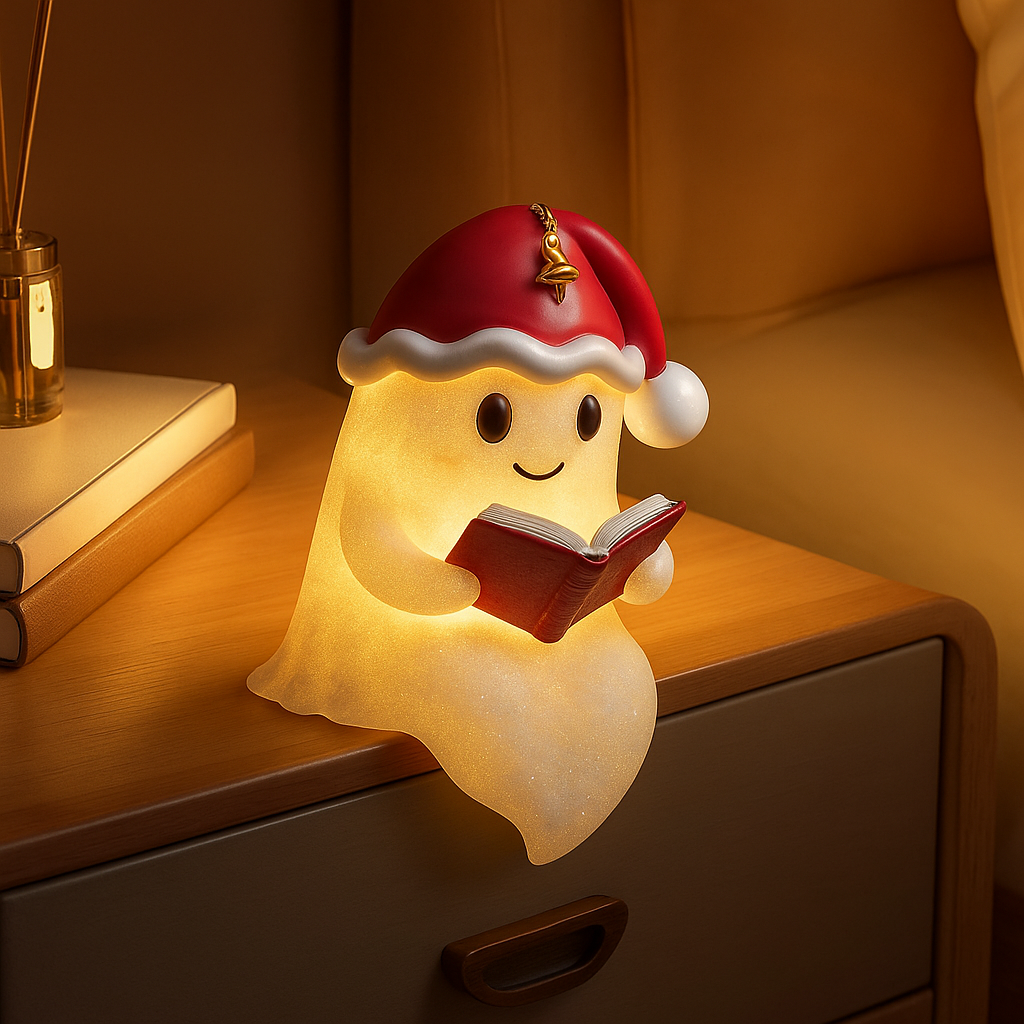 GhostGlow | Christmas Spirit Warm Light Decoration for Festive Decoration