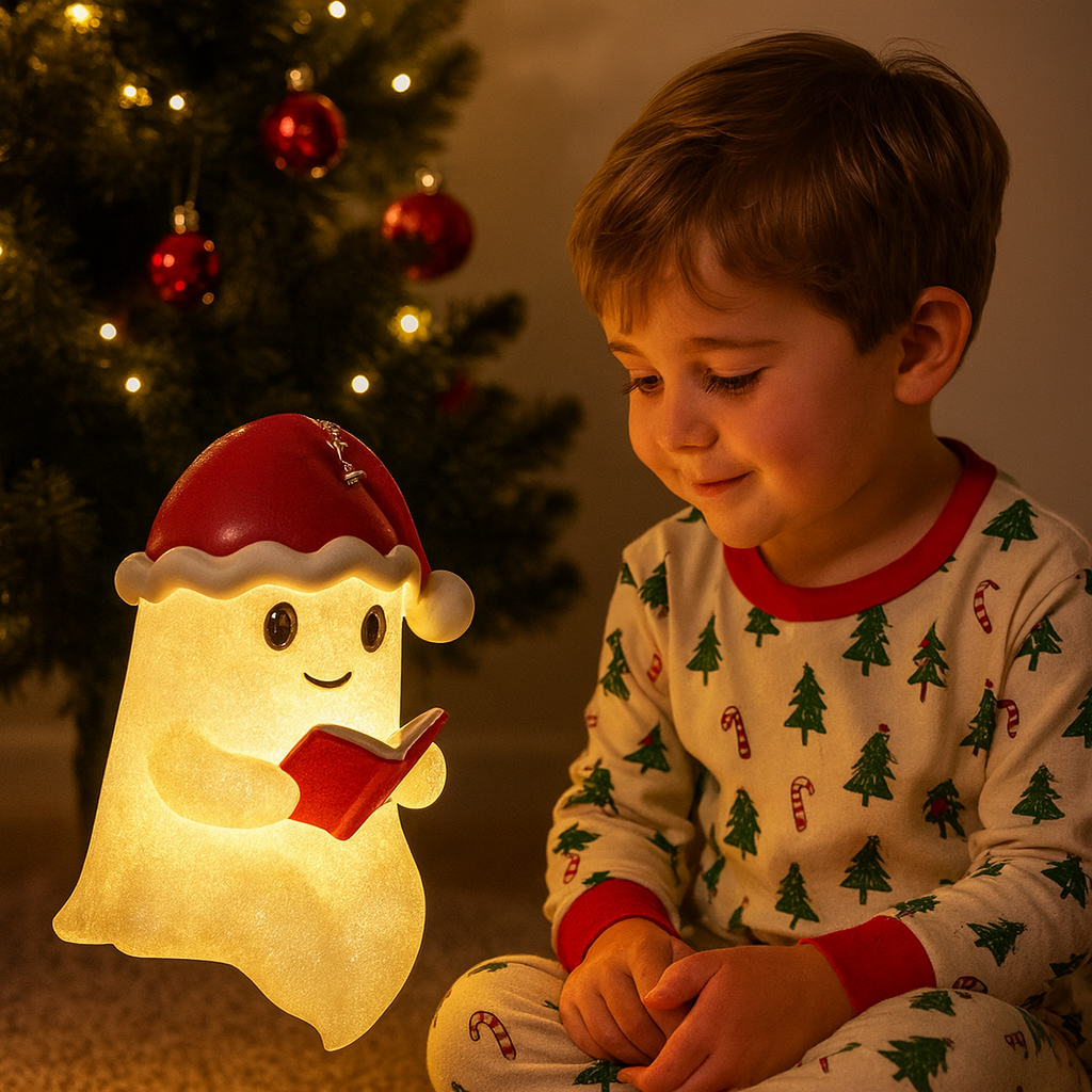 GhostGlow | Christmas Spirit Warm Light Decoration for Festive Decoration