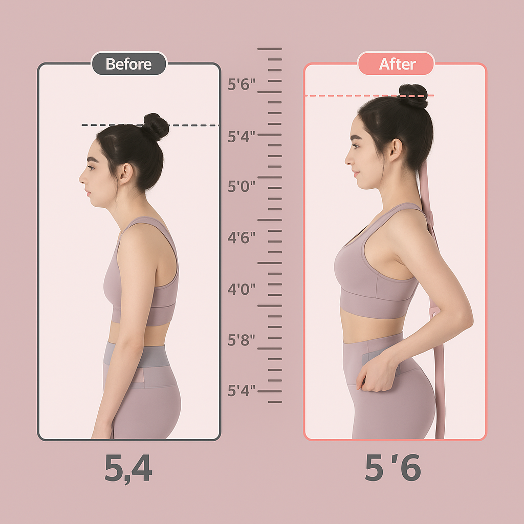 Adjustable Yoga Stick for Posture Correction and Back Stretching