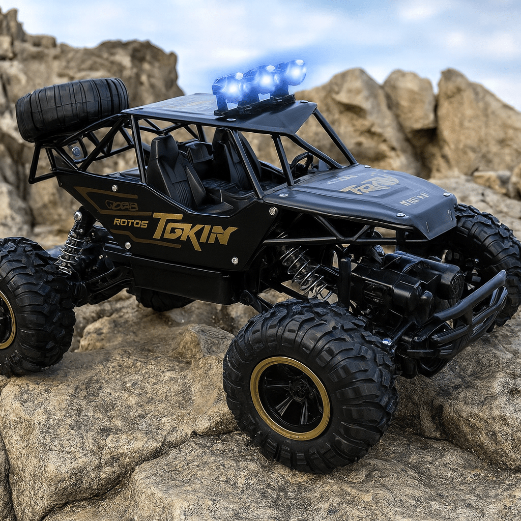 Robust RC monster truck for any terrain
