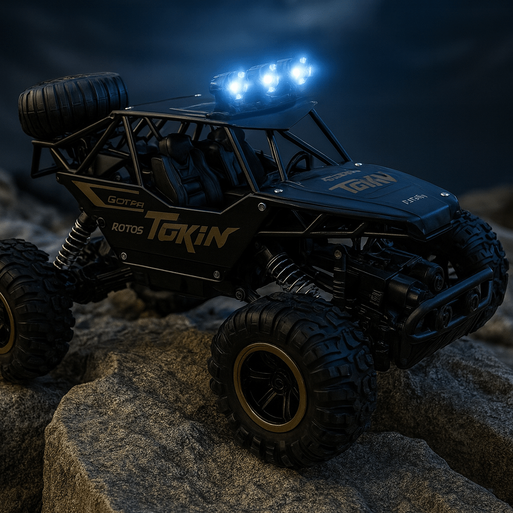 Robust RC monster truck for any terrain