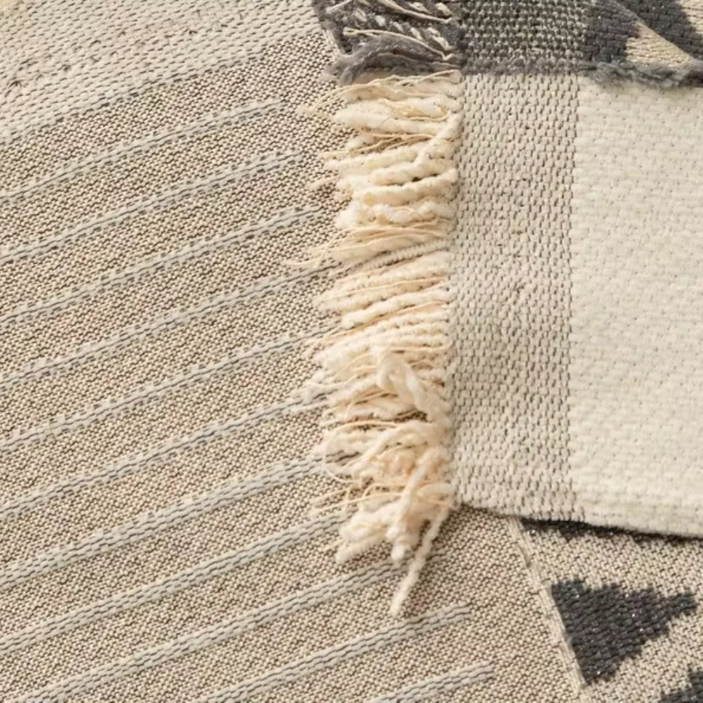 Chevron Pattern Chenille Sofa Cover