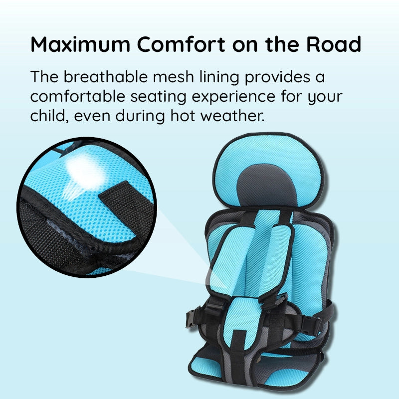 Wearable Child Protection Car Cushion Seat (0–12 years)