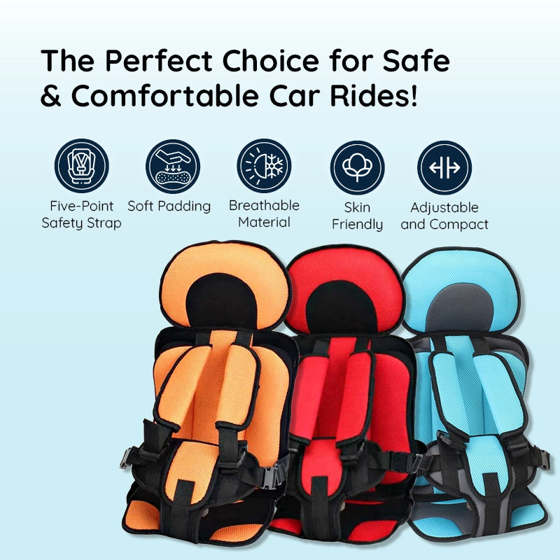 Wearable Child Protection Car Cushion Seat (0–12 years)