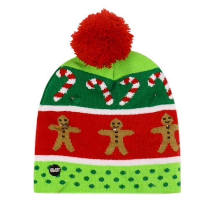 Christmas LED Bean Hat