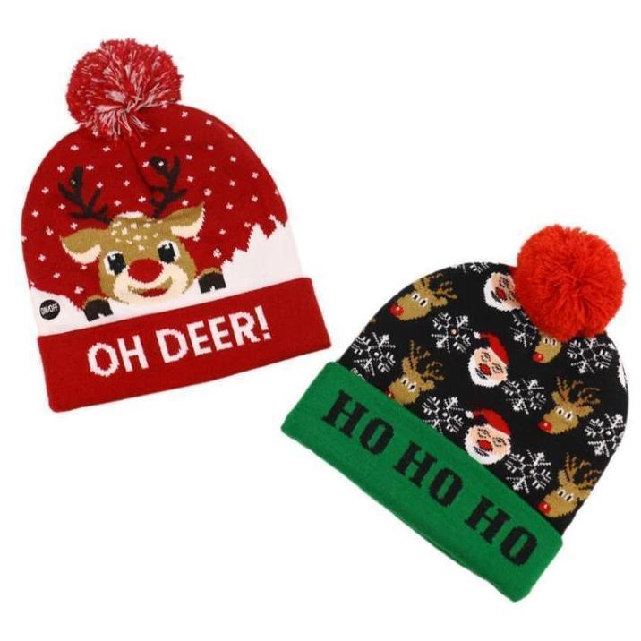 Christmas LED Bean Hat