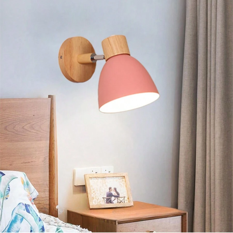 ChromaWood Scandinavian Design Wall Lamp Stylish