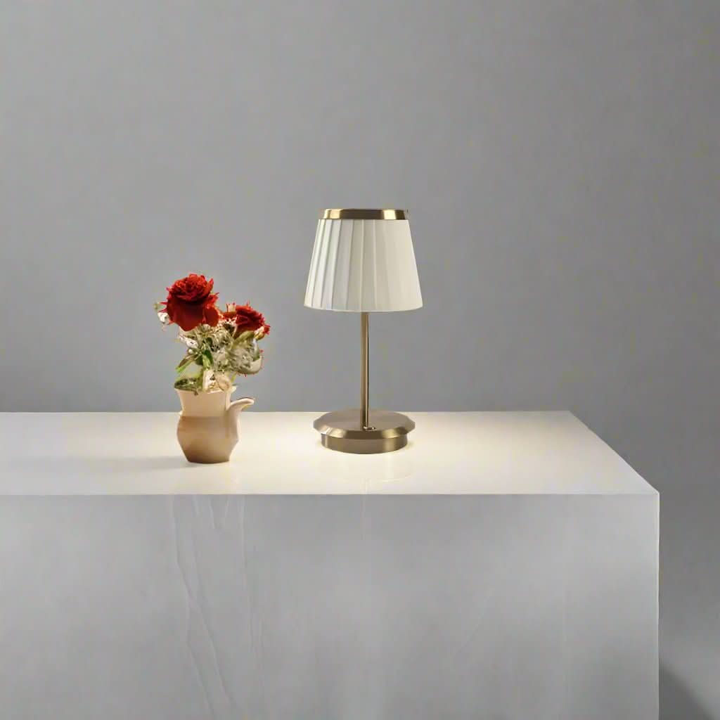 Elegant Rechargeable LED Table Lamp with Touch Control