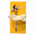 Retro Woman Tissue Box