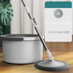 360 Spinning Mop Bucket Hand Wash Free For Tiles Household Accessories
