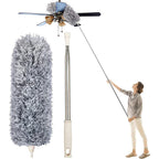 DustEase telescopic dust cloth - effortless cleaning made easy