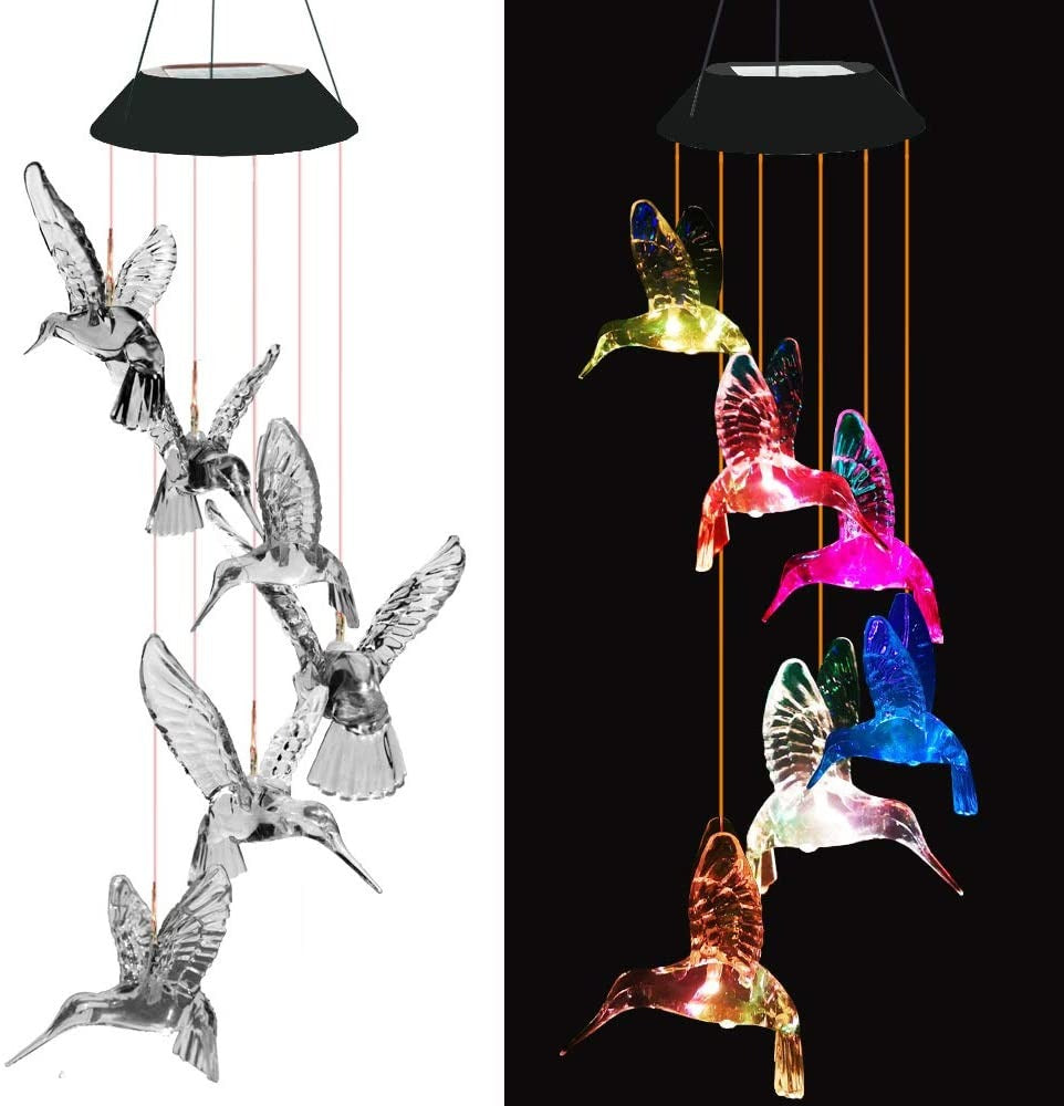 EnchantedGlow - Solar LED Garden Lighting Hummingbird