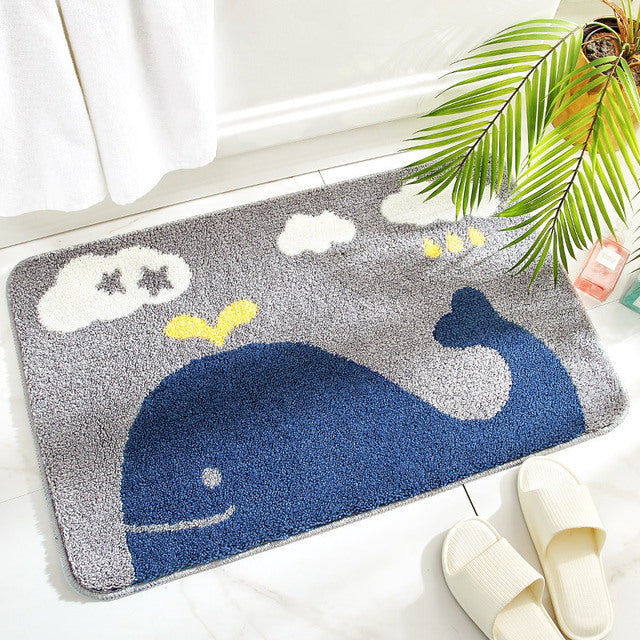 Colorful and Soft Mats – Non-Slip Bath Mats for Bathroom and Entrance Area