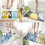 Colorful and Soft Mats – Non-Slip Bath Mats for Bathroom and Entrance Area