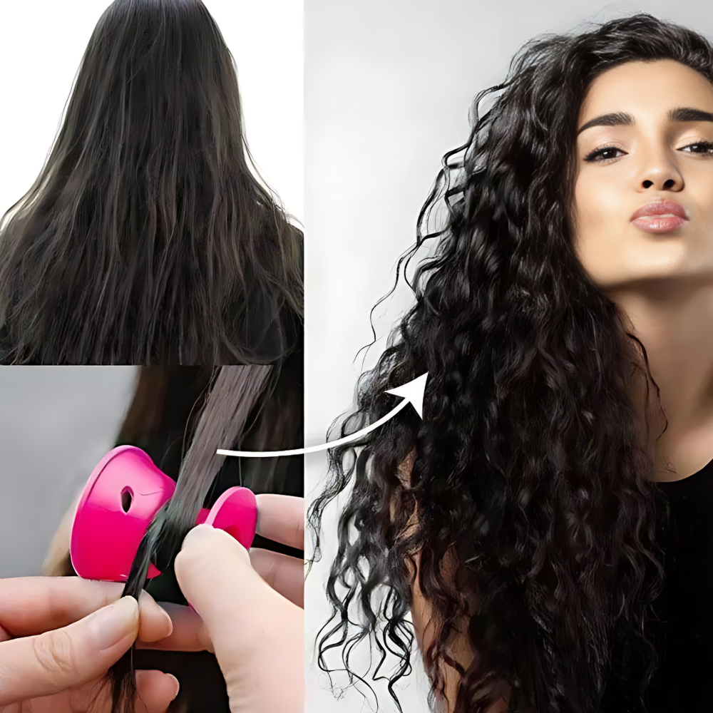 WaveWraps Heat-Free Hair Curlers