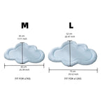 Cooling Pet Mat in Cloud Shape for Summer Comfort