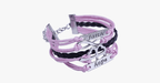 Clover Faith Hope Infinity Bracelet