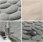 CobbleMat | Anti-slip PVC Bath Mat with Pebble Stone Design