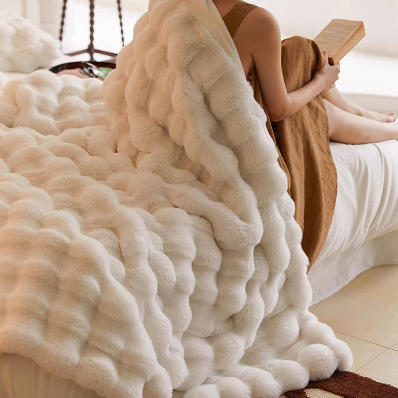 Super comfortable fur blanket