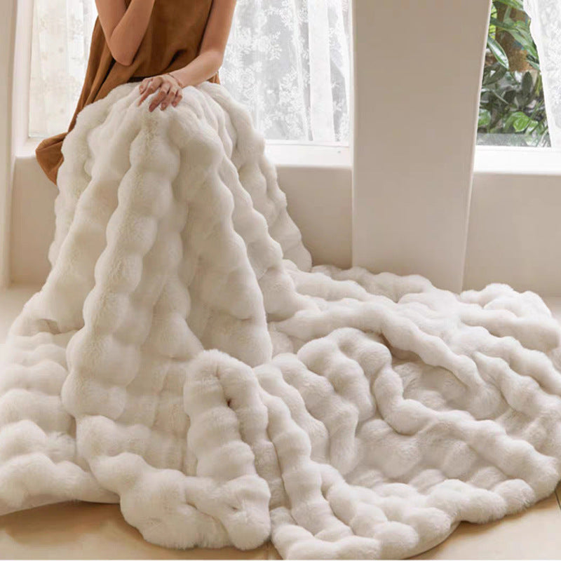 Super comfortable fur blanket