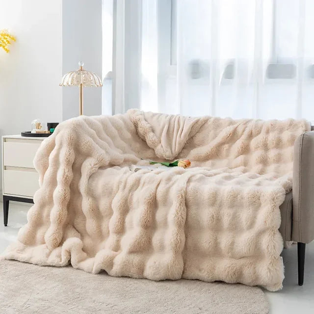 Colin Plush Blanket | Winter Luxe and Super Soft