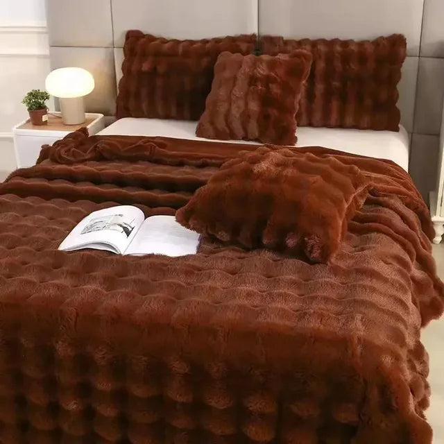 Colin Plush Blanket | Winter Luxe and Super Soft