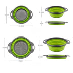 Collapsible Silicone Strainer Basket