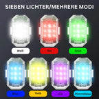 Wireless LED Motorcycle Tail Light – Rechargeable Remote Control for Brake and Warning Light