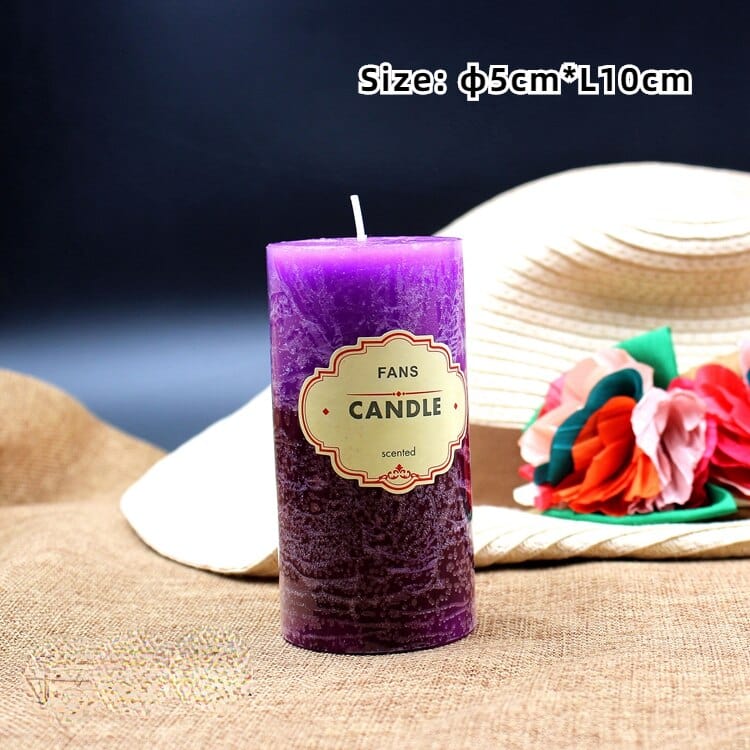 Colorful Soy Wax Scented Candles