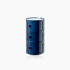 Vase-shaped Side Table with Storage Compartments