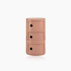 Vase-shaped Side Table with Storage Compartments