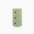 Vase-shaped Side Table with Storage Compartments