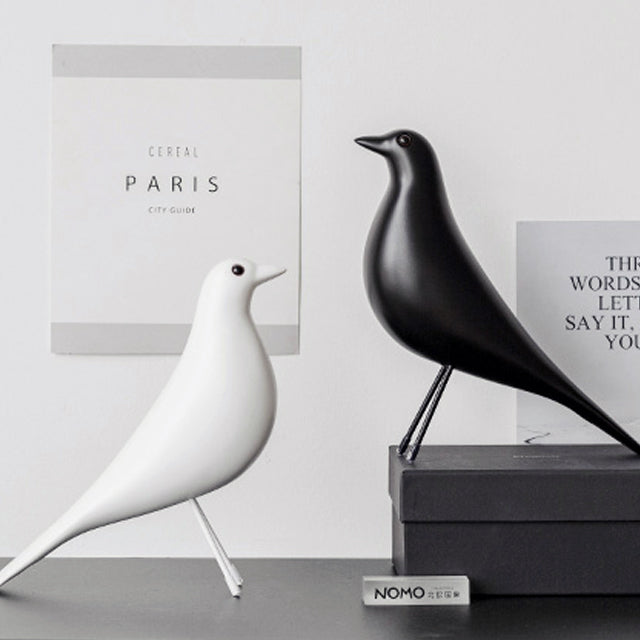 Bird ornament in Nordic style