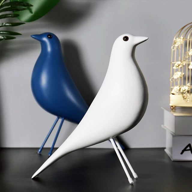 Bird ornament in Nordic style