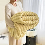 CozyFleece Plush Blanket Soft Warm Throw