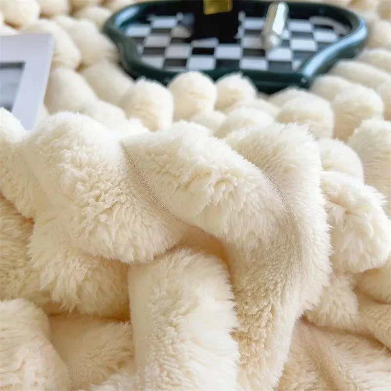 CozyFleece Plush Blanket Soft Warm Throw